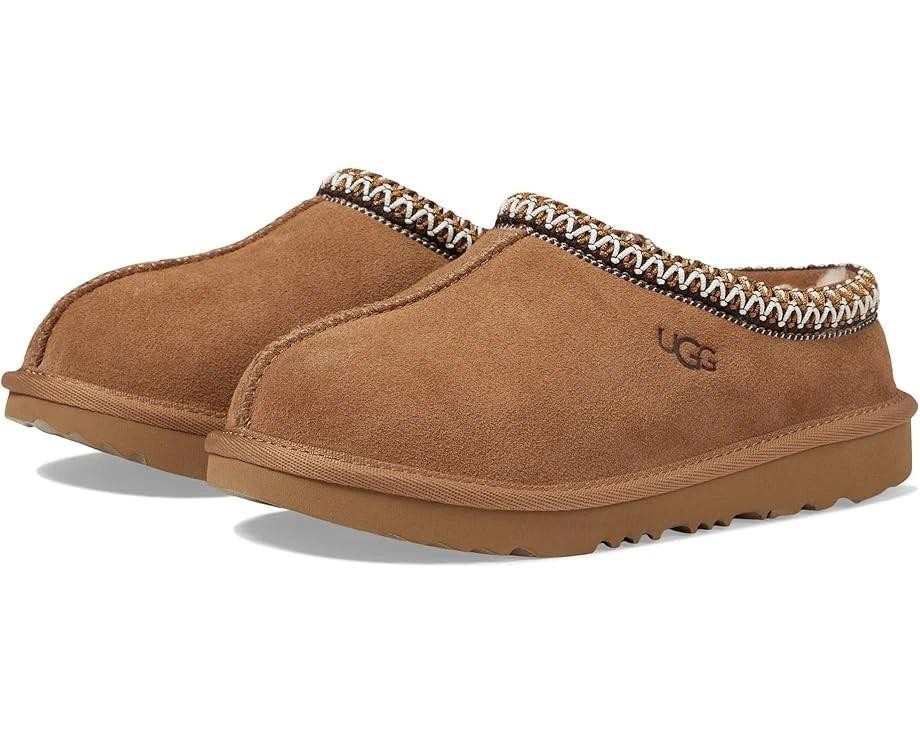 NEW U G Tasman II Chestnut Classic Slipper Suede Flats Women's Shoes#