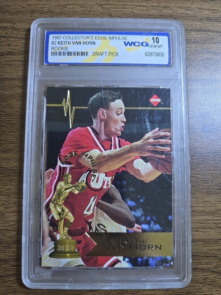 1997 Collector's Edge Impulse Keith Van Horn RC WCG 10 Gem Mint Rookie Card