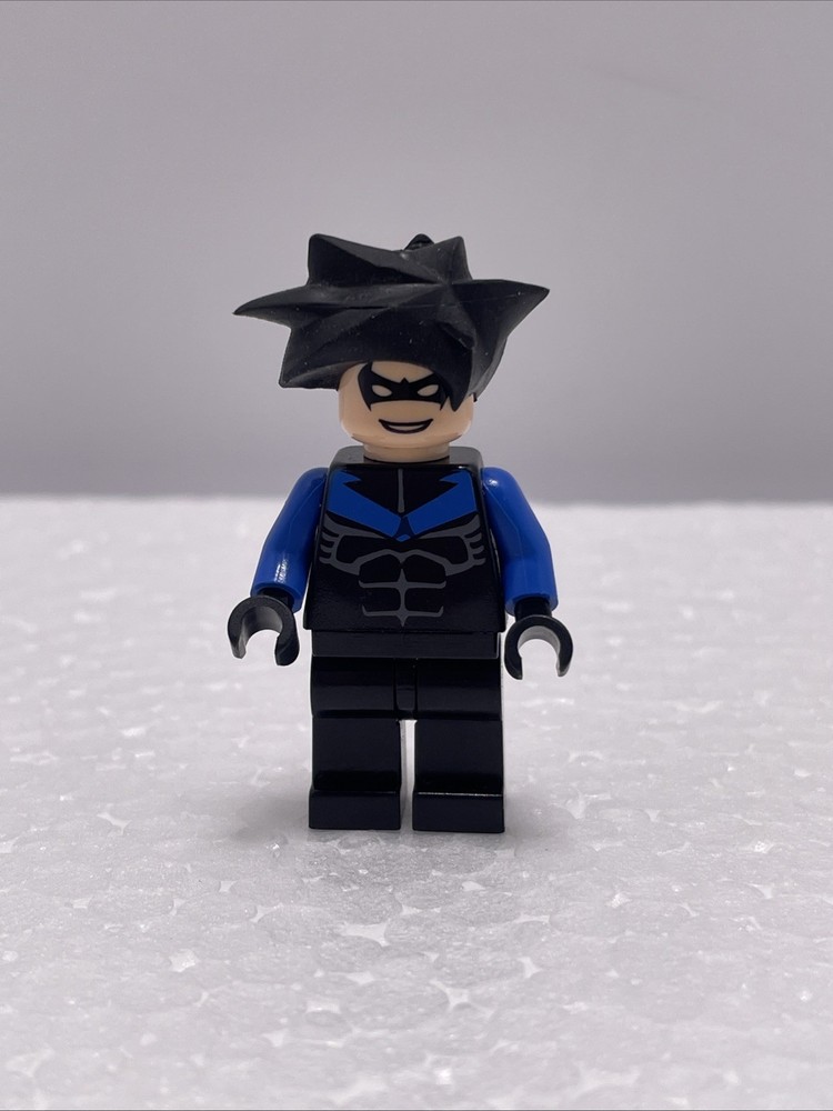 LEGO Nightwing Minifigure bat015 7785 BATMAN I 2006 Arkham Asylum