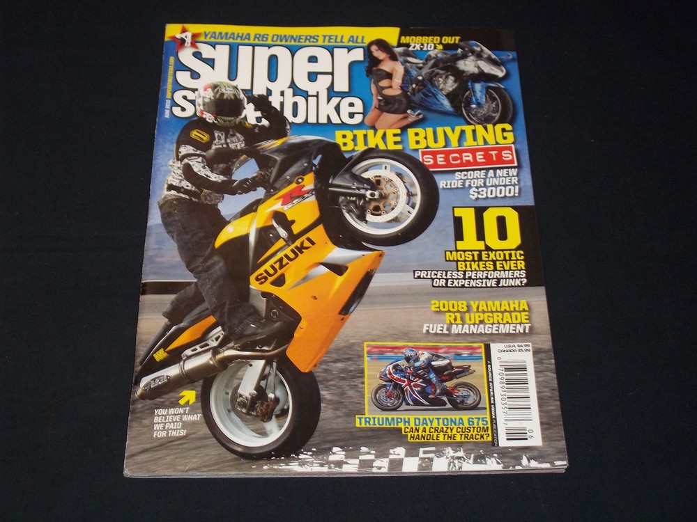 2010 June Super Street Bike Magazine - Bike Buying Secrets Front Cover - H 4909