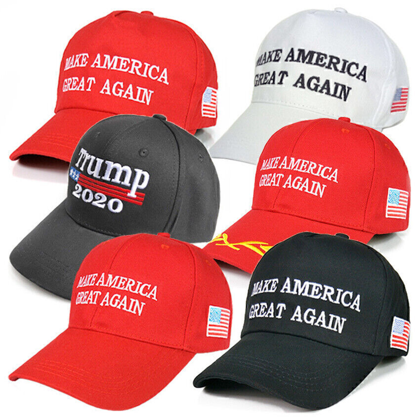 MAGA Hat 2024 Baseball Cap Sunhat Peaked Make America Great Again Embroidered