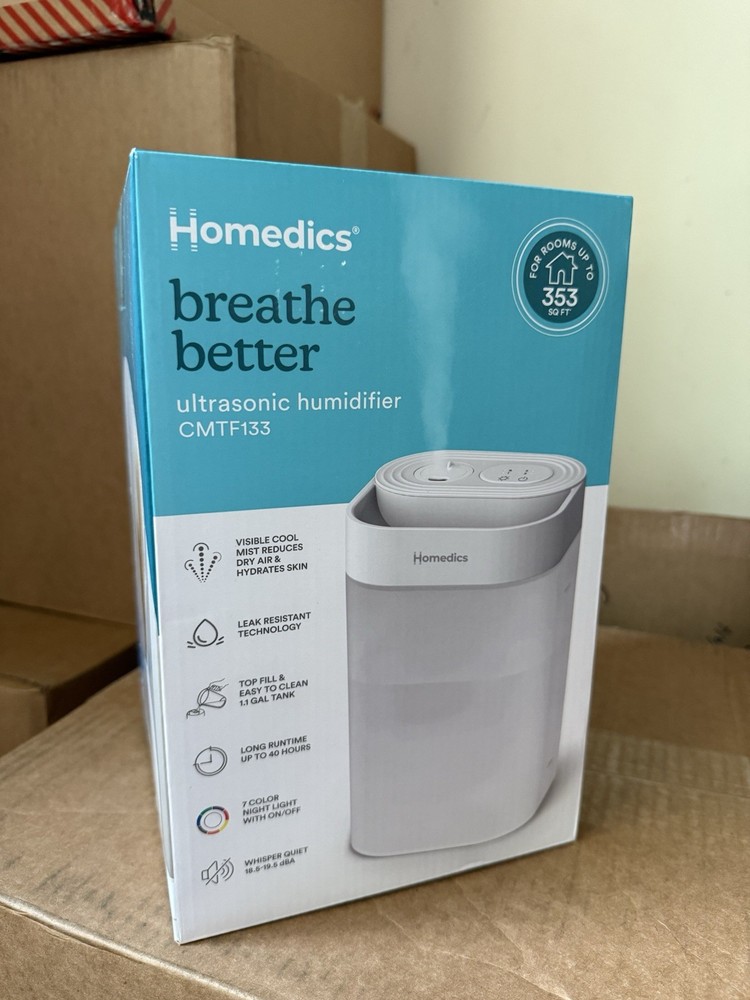 Homedics Ultrasonic Humidifier