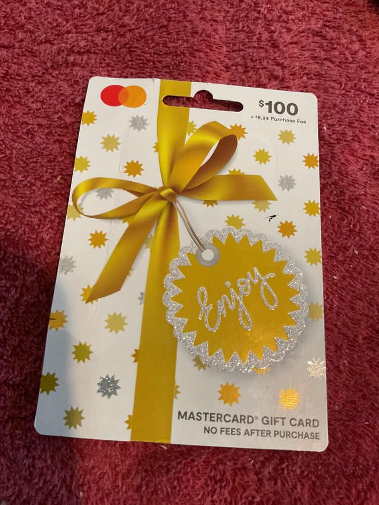 $100 Mastercard Gift Card