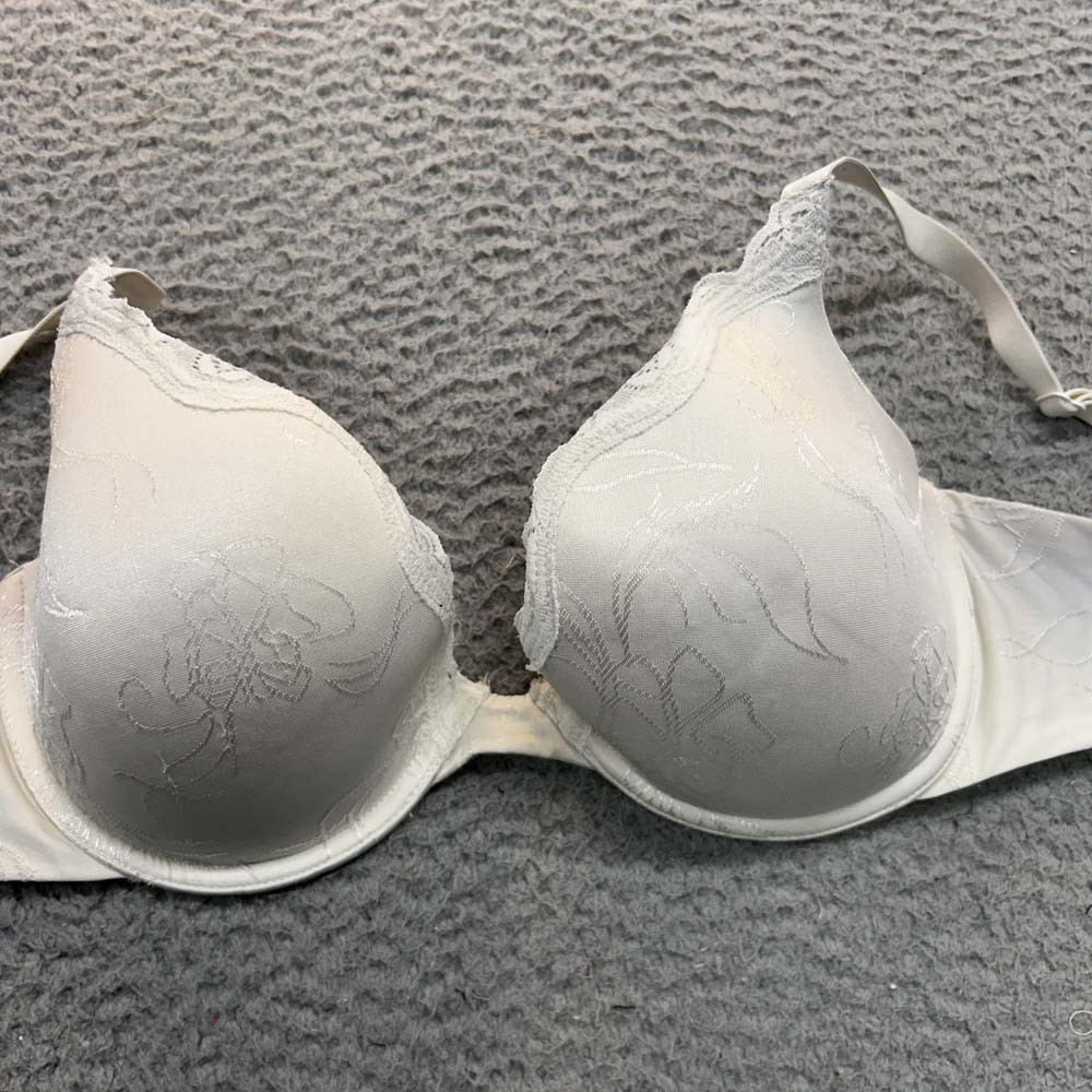Maidenform Bra 34D Push Up Bra 09639 Custom Lift Jacquard T-Shirt Bra