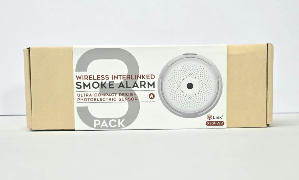 X-Sense XS01-WR   Mini Wireless Interconnected Smoke Detector-3 PACK