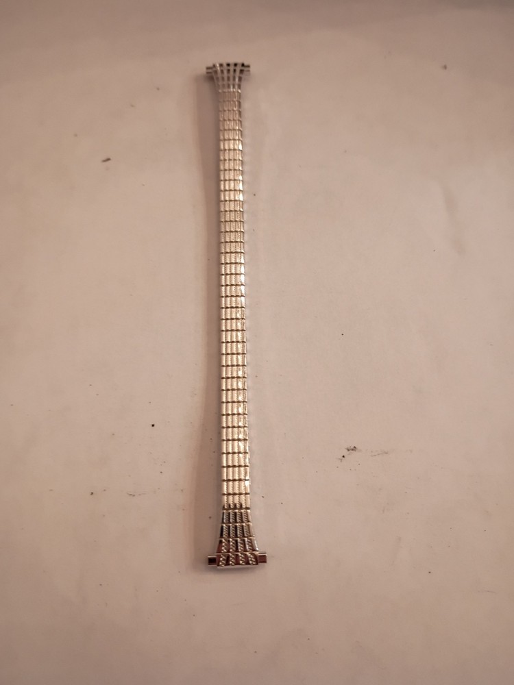 Speidel lady's 10mm 11mm 12mm 13mm st. steel gold tone stretch watch band