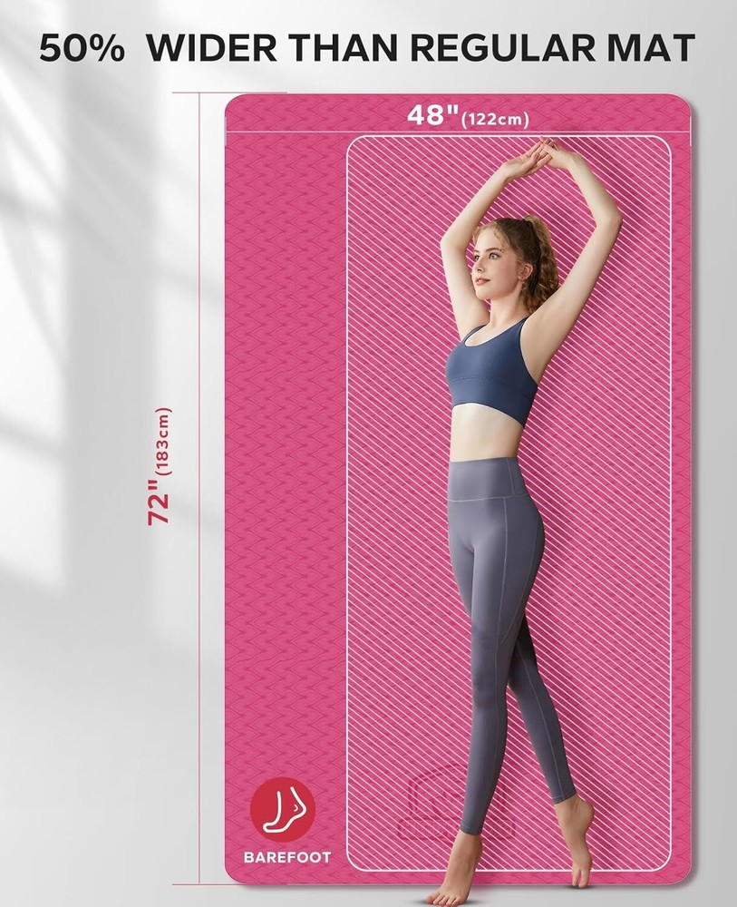 Extra Large Yoga Mat - 72