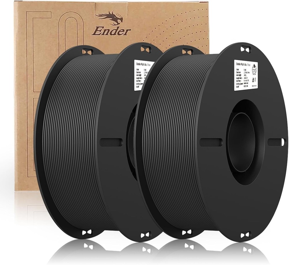 2 Pack Creality 3d Printer Filament 1.75mm 2kg Ender PLA Filament For 3d Printer