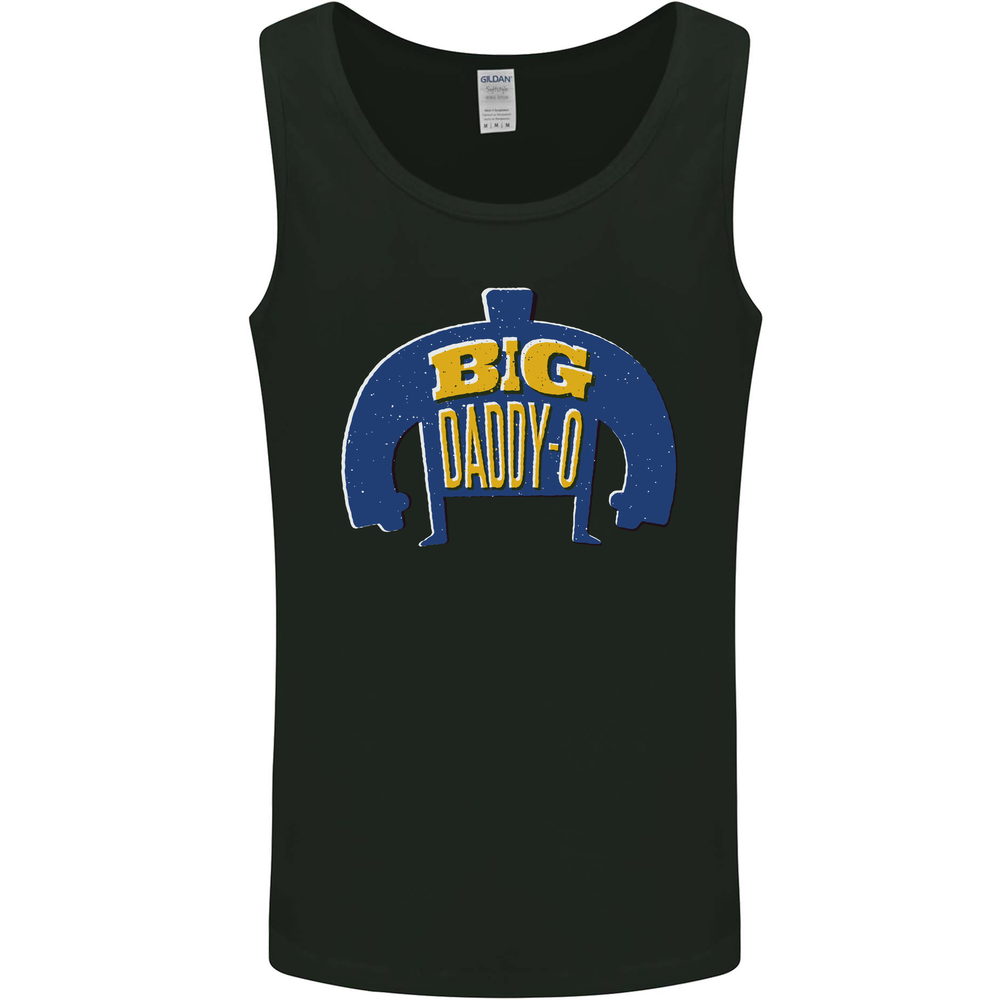 Big Daddy O Funny Fathers Day Dad Mens Vest Tank Top