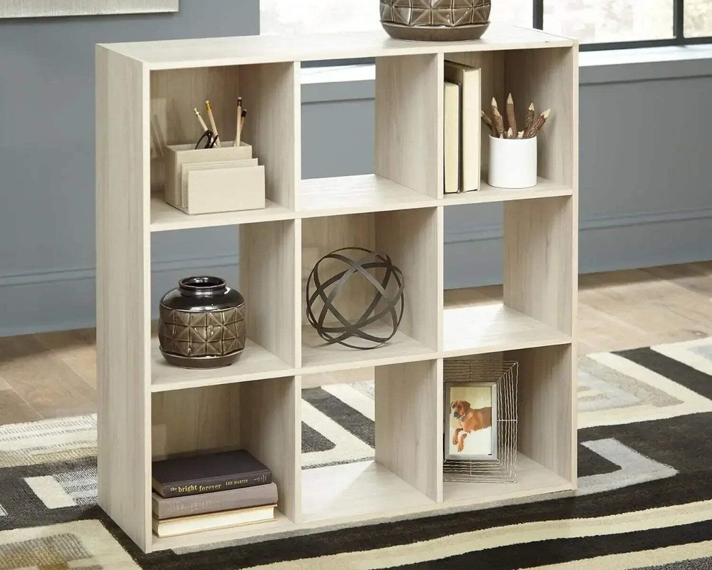 Modern 9-Cube Storage Organizer Bookcase for Stylish Home Decor