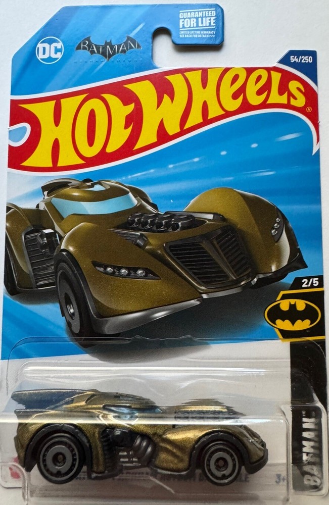 2025 Hot Wheels BATMAN 21/5 Batman: Arkham Asylum Batmobile 54/250