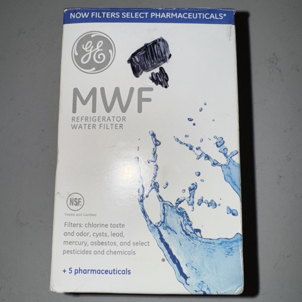 GE General Electric MWF Refrigerator Water Filter MWF Filter New In Box