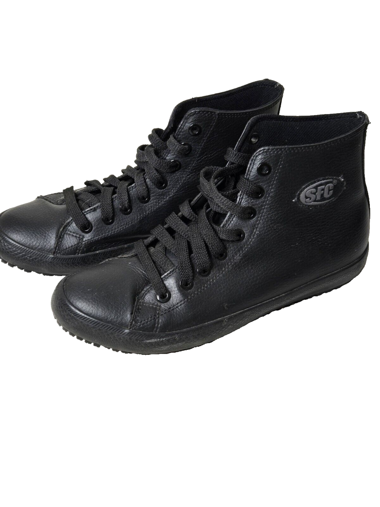 SFC Black Unisex Adult High Top Shoes