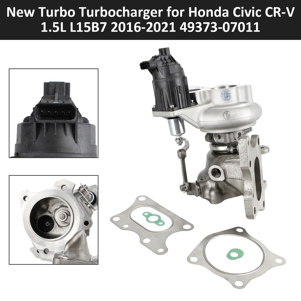 New Turbo Turbocharger for Honda Civic CR-V 1.5L L15B7 2016-2021 49373-07011 -