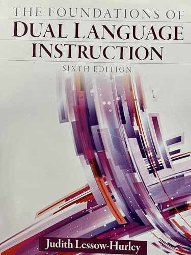 Foundations of Dual Language - Paperback, by Lessow-Hurley Judith - Good