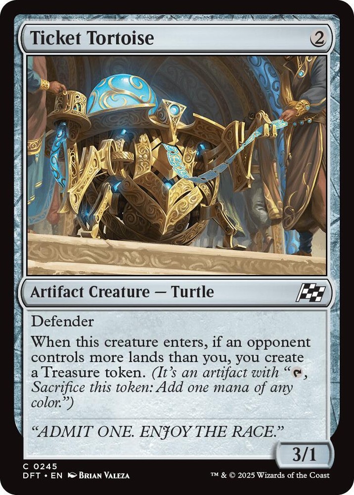 Ticket Tortoise Aetherdrift Regular