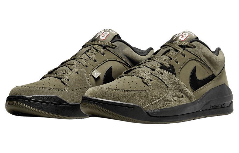 Jordan Stadium Low Olive/Black - HF5258-201 Men's Shoes