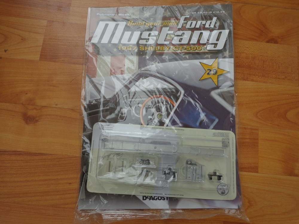 1/8 DEAGOSTINI BUILD YOUR OWN FORD MUSTANG 1967 SHELBY GT-500 ISSUE 29 INC PART