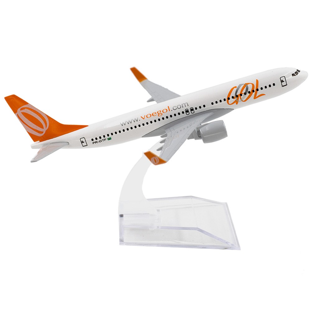 1/400 Scale Aircraft Brazil GOL 737 Alloy Plane Model Souvenir Display Gift r