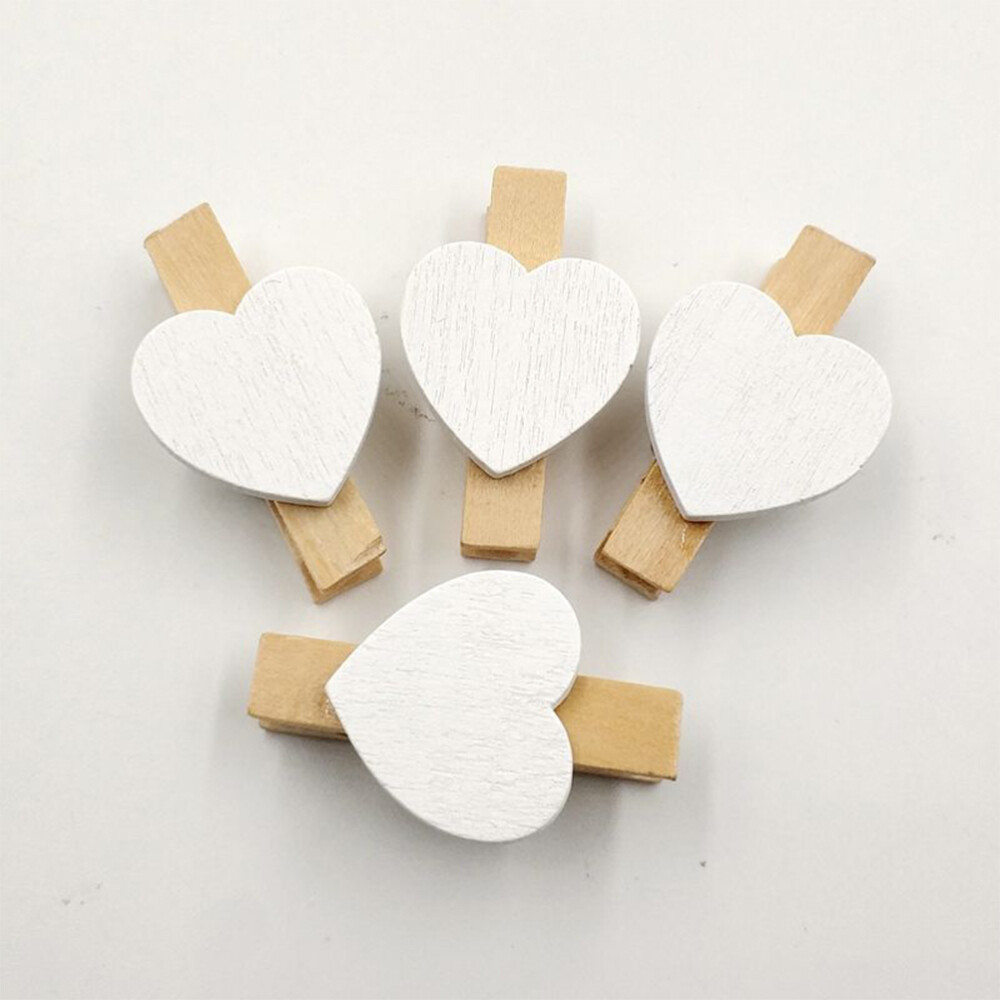 100 Pcs Paper Clips Pegs for Washing Line Mini Tongs Serving