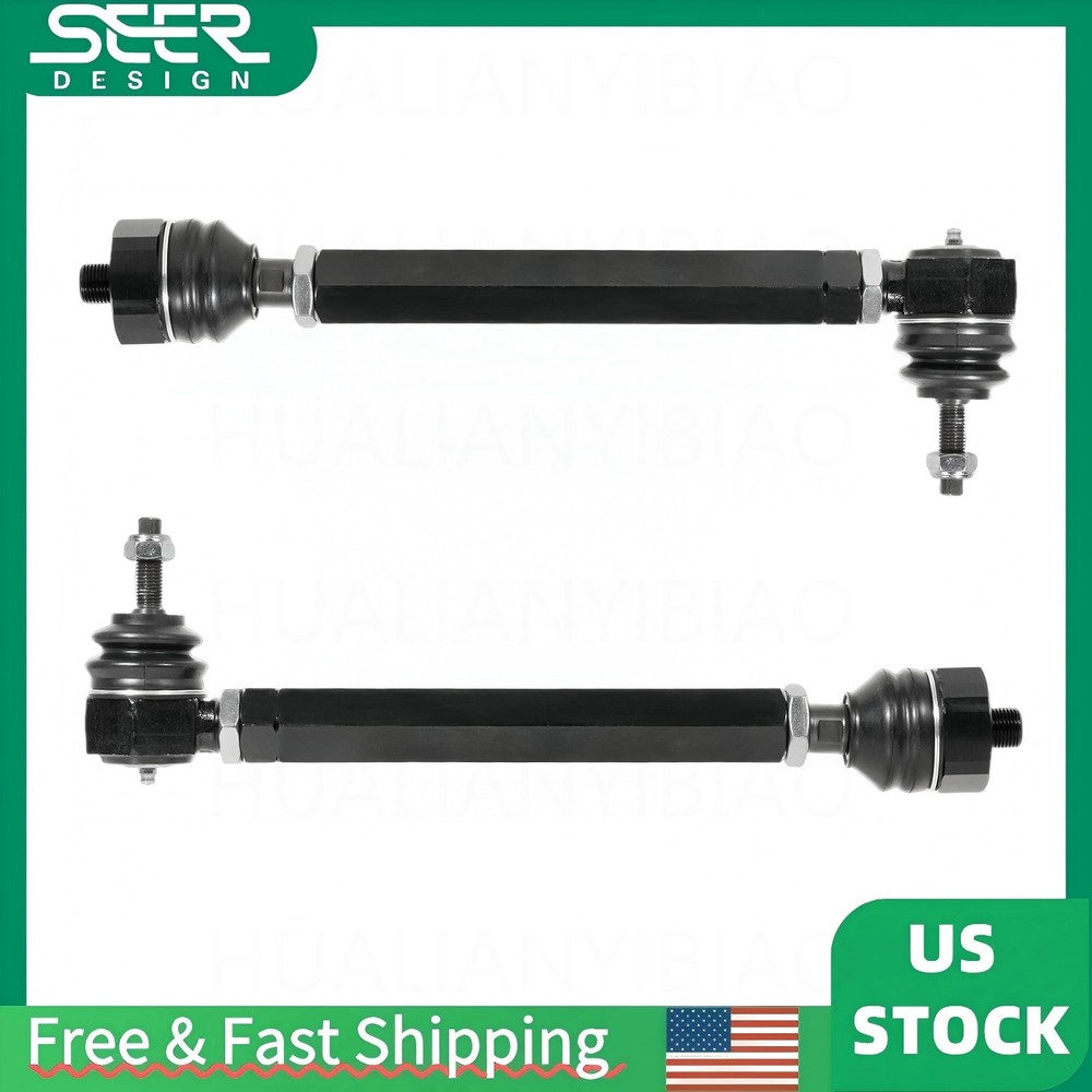 2pcs Heavy Death Grip Tie Rod Kits For 2001-2010 Chevy GMC 2500HD 3500HD Pickup