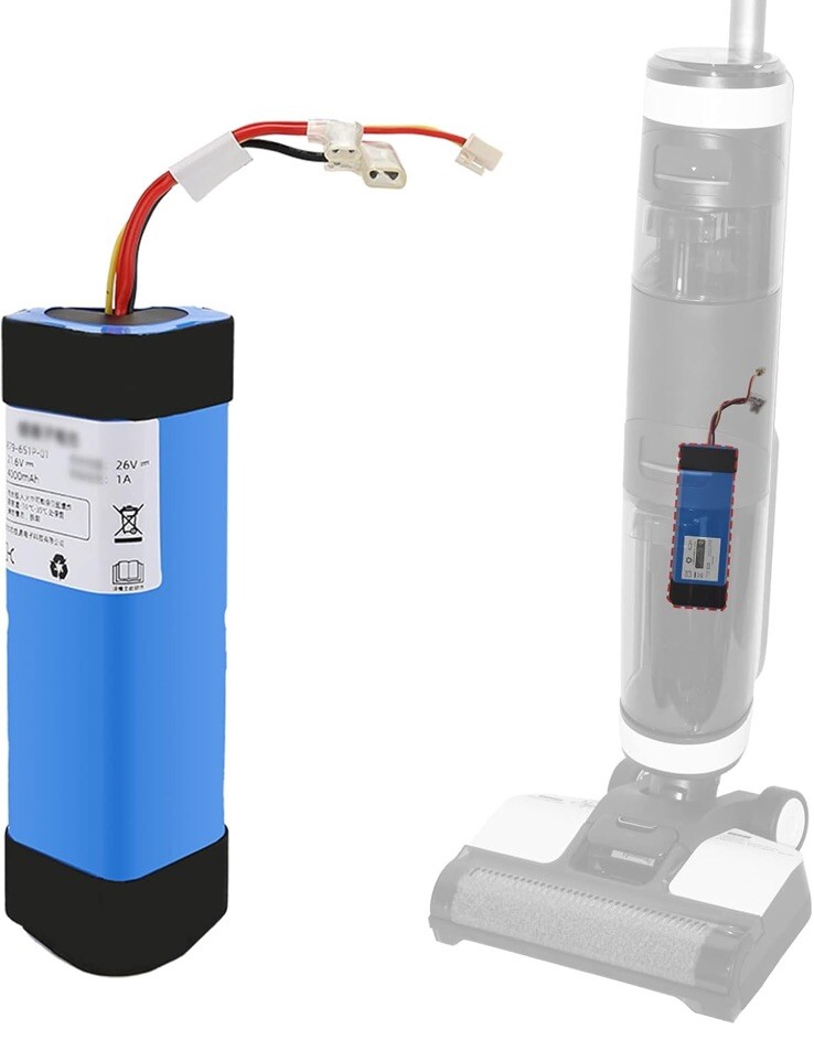 4.0Ah Replacement Battery for Tineco iFloor 3, Floor ONE S3, Floo...