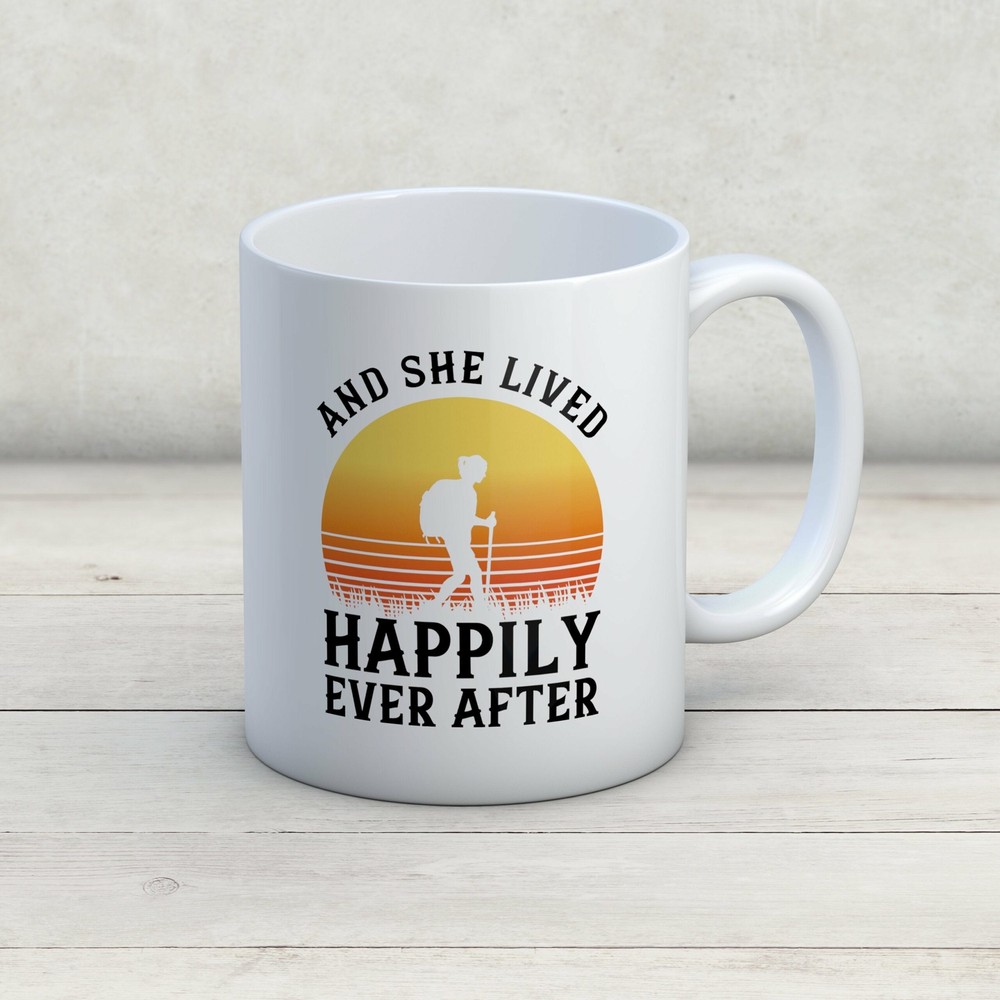 Hiking Mug for Women Perfect Hiker Gift Coffee Cup for Outdoor Lovers