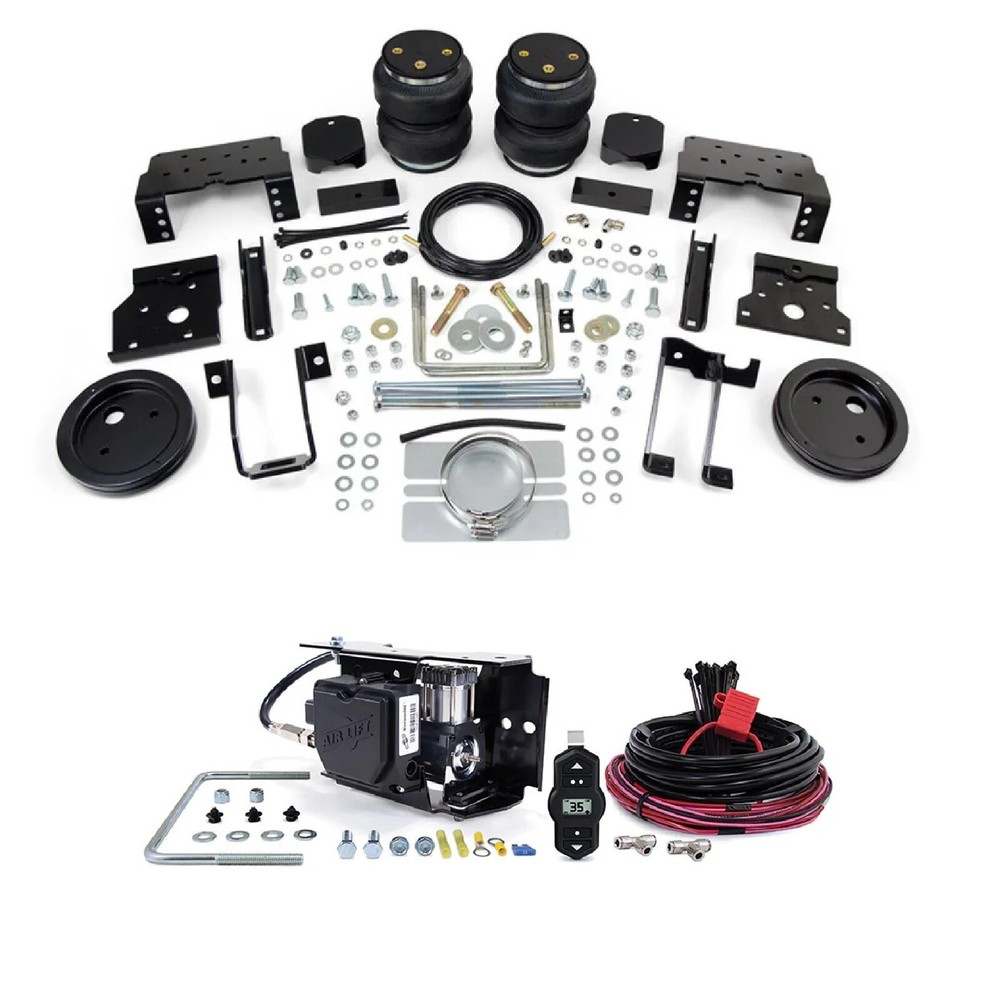 Air Lift LoadLifter Air Springs & WirelessOne Compressor for Ford F250 F350 F450