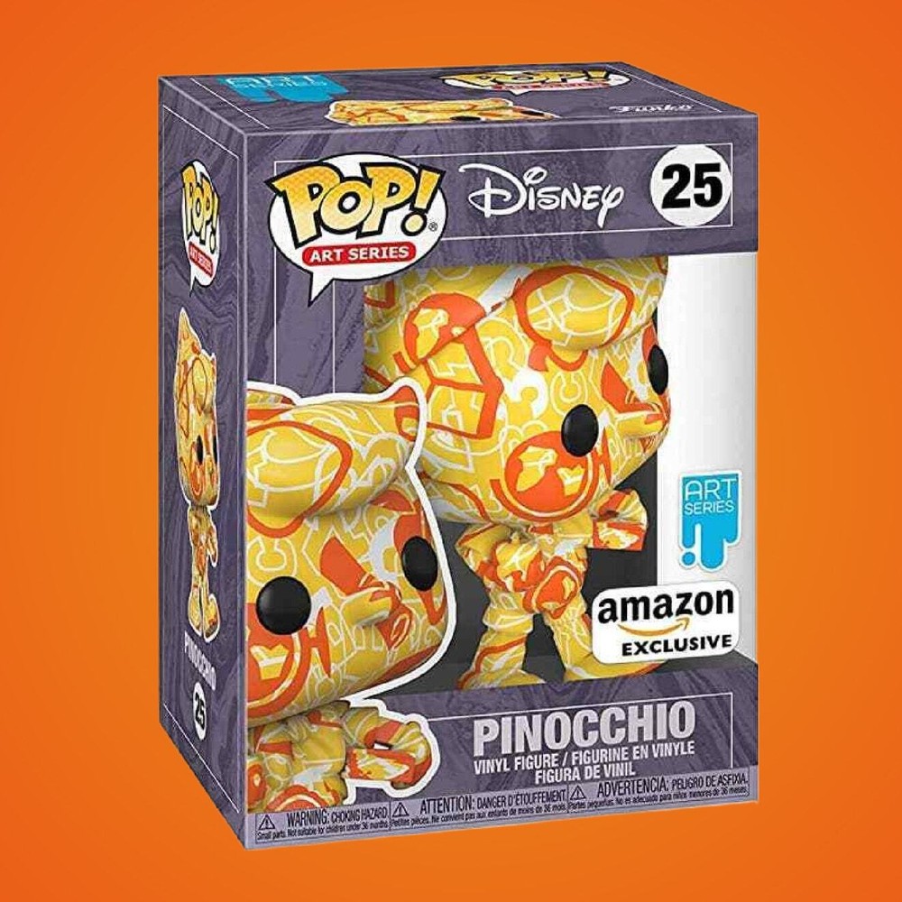 Disney Pinocchio Art Series Exclusive Funko Pop In Hardstack Protector 25