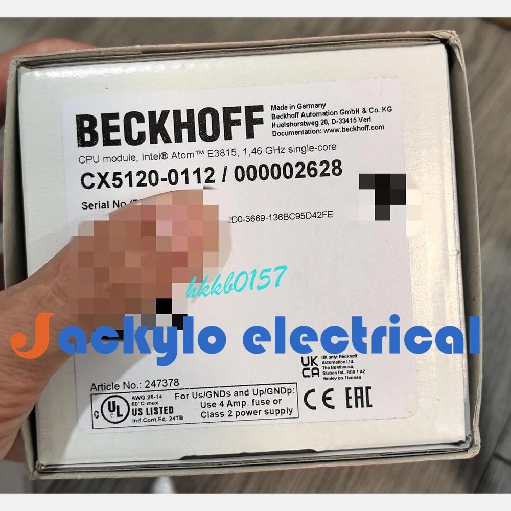 CX5120-0112 Beckhoff Programmable Logic Controller Module brand new
