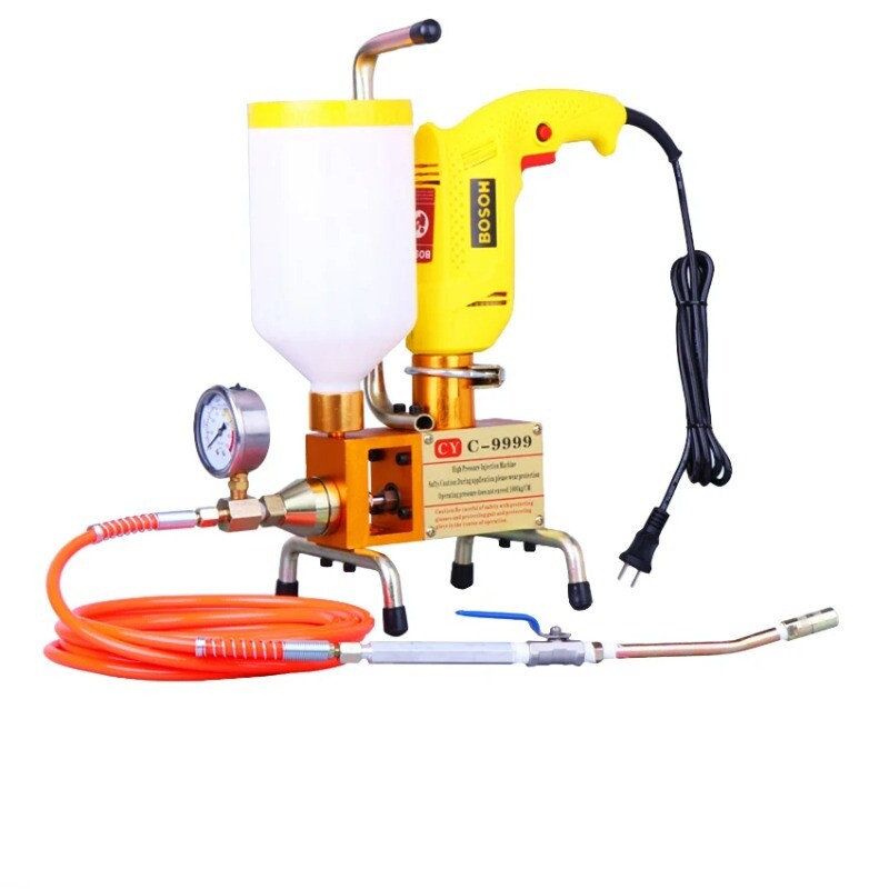 1100W Polyurethane Pump High Pressure Grouting Machine for Crack Repair