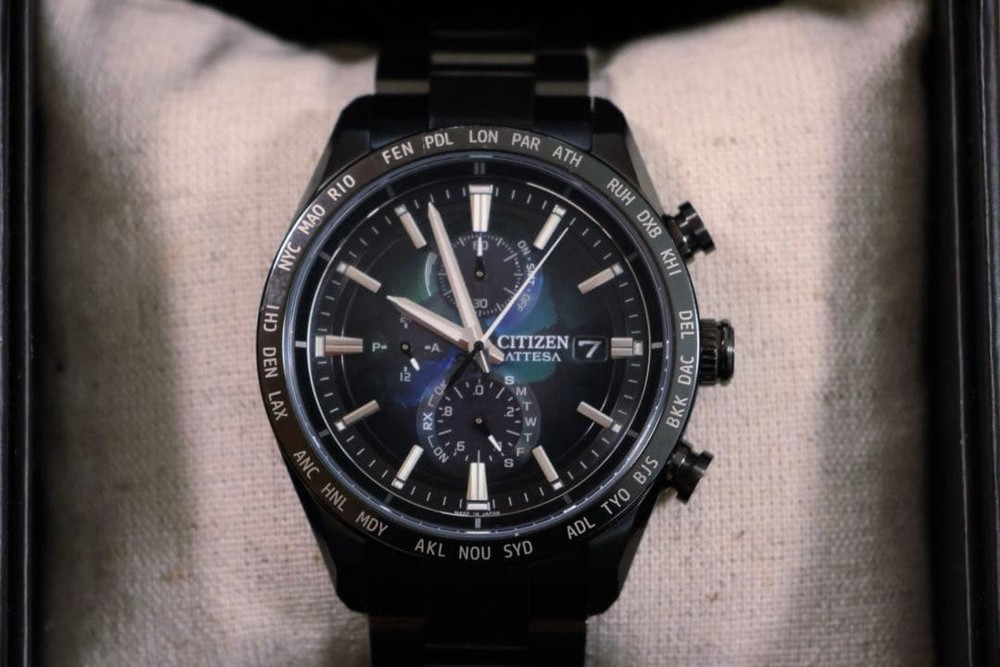 Citizen Limited Edition Layers of Time Watch Quartz 17.5cm Rare 2100pcs