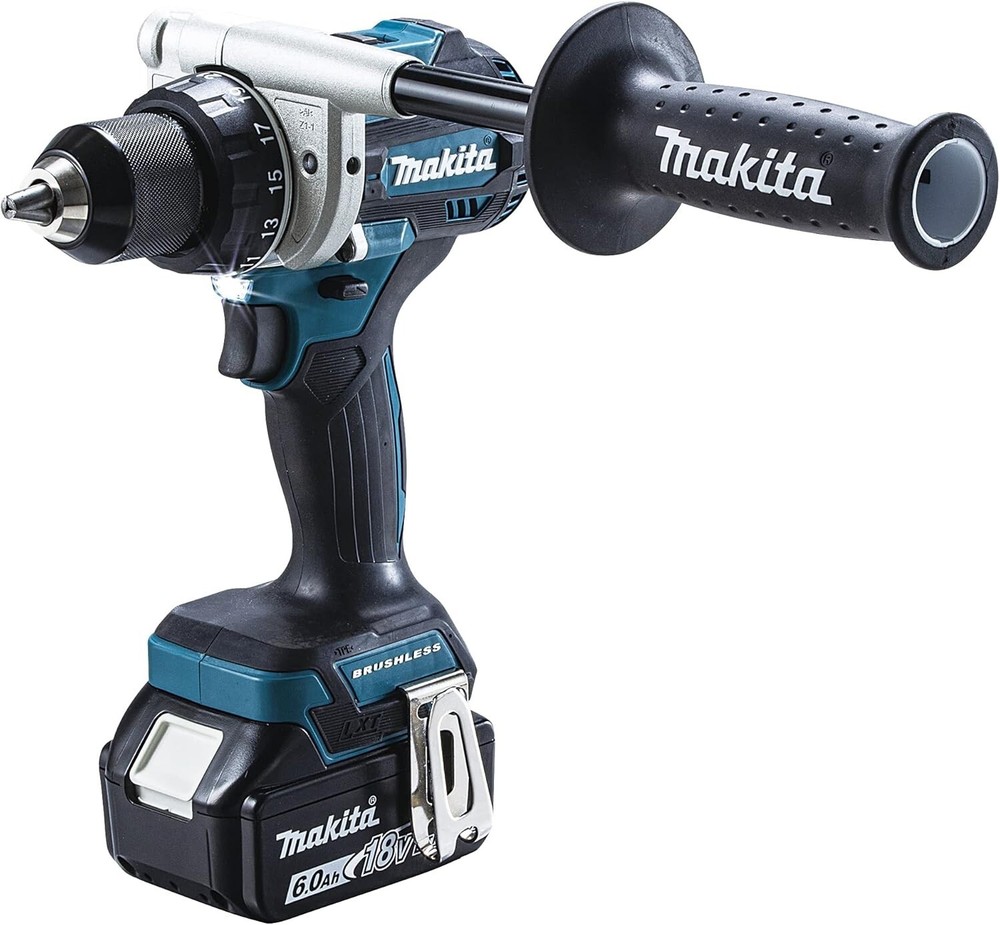 Makita DF486DRGX Rechargeable Driver Drill 18V with Batteries, Charger and Case