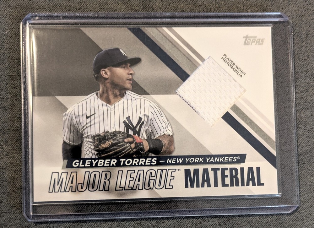 2024 Topps Series 1 Gleyber Torres Major League Material New York Yankees