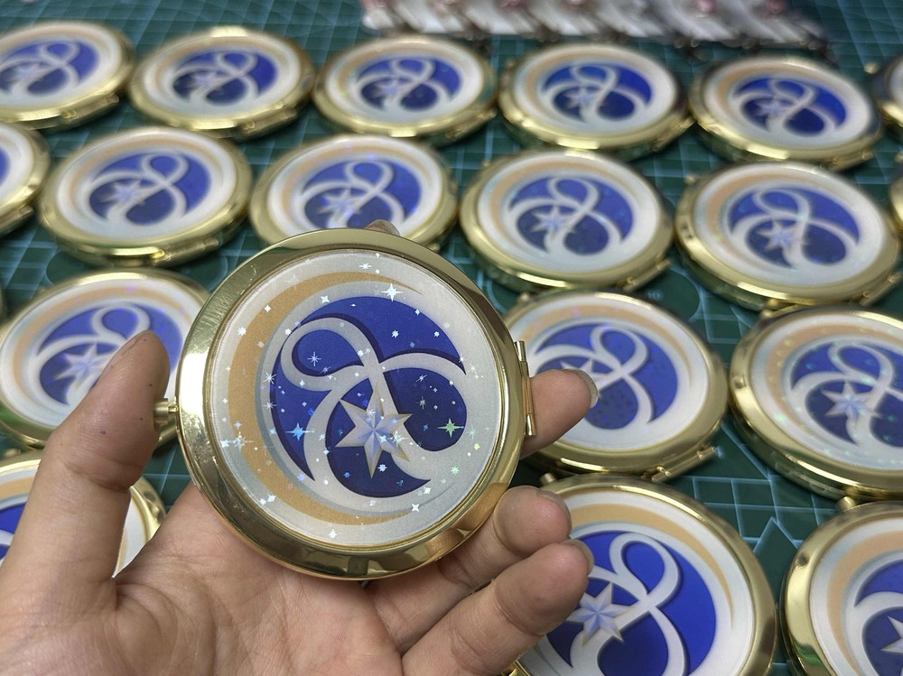 Anime Honkai: Star Rail Robin Makeup Mirror Light Cone Mirror Prop