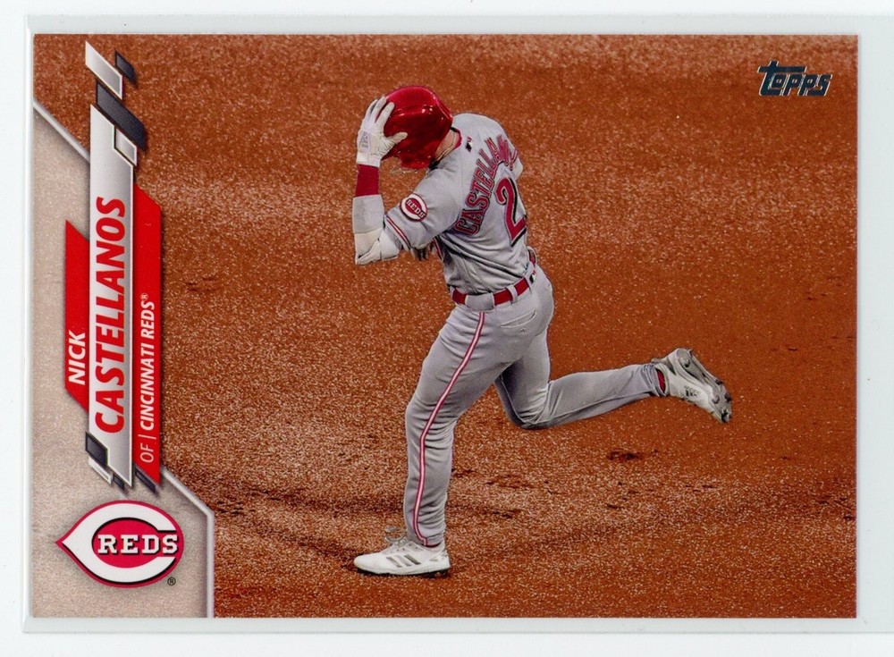 2020 Topps Series 2 Photo Variation SP #533 Nick Castellanos Cincinnati Reds