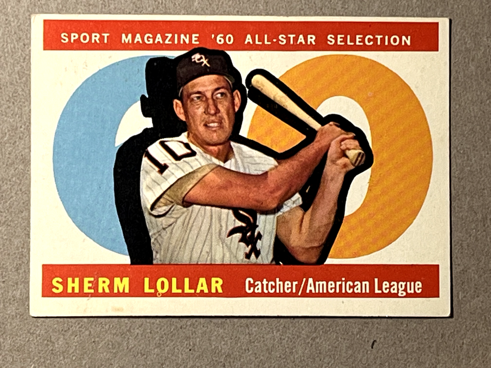 1960 TOPPS  #567 SHERM LOLLAR   1960 All Star   Chicago White Sox