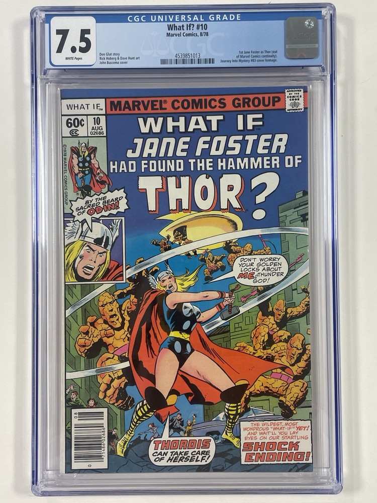 Marvel What If #10 Aug 1978 CGC 7.5 NM Comic Book