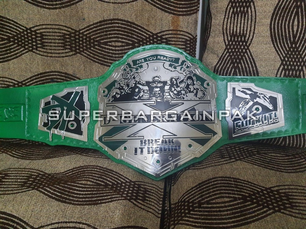 DX Generation Wrestling Championship Belt, Chrome Plated 2mm Brass
