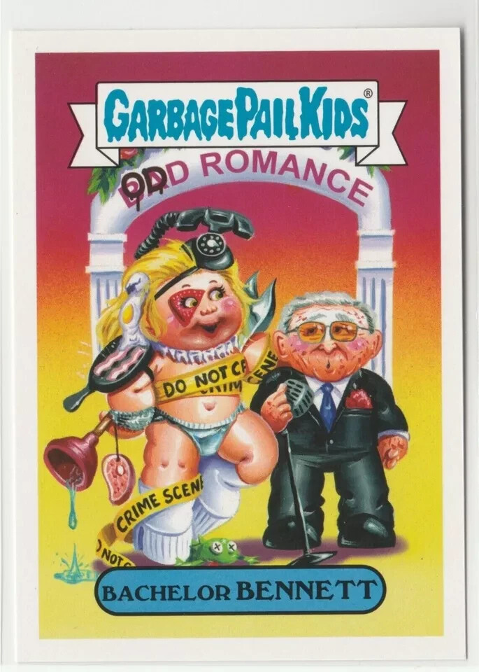 Vintage GPK Battle of the Bands Bennett #17b Garbage Pail Kids 2017 Series