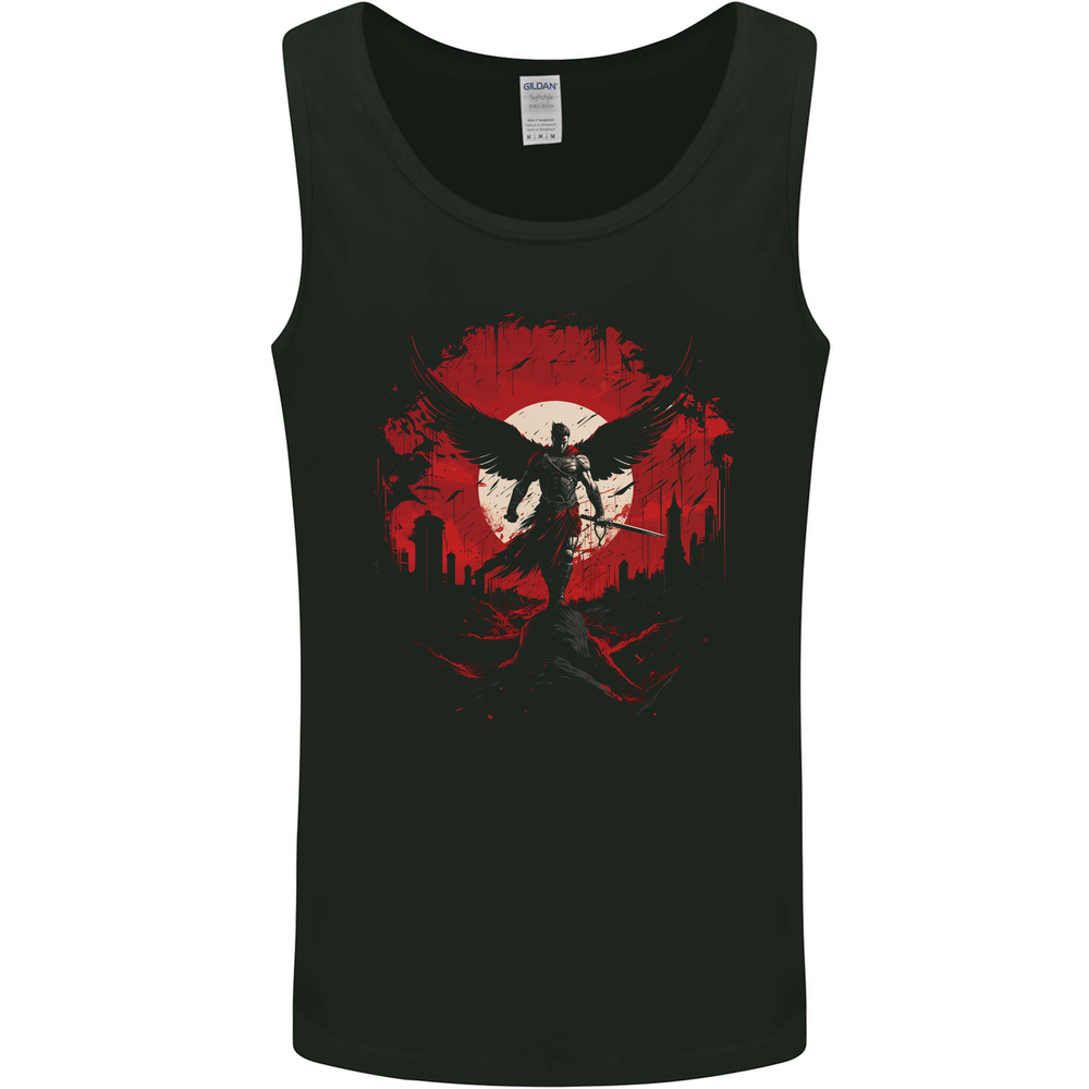 Victorious St Michael Archangel Warrior MMA Mens Vest Tank Top