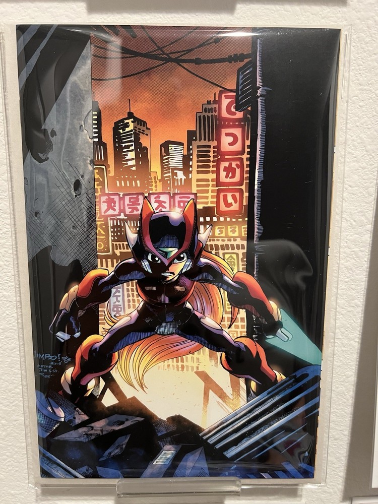 Mega Man Timelines Zero #1 — Jimbo Salgado after Jim Lee — TopShelfComic SDCC