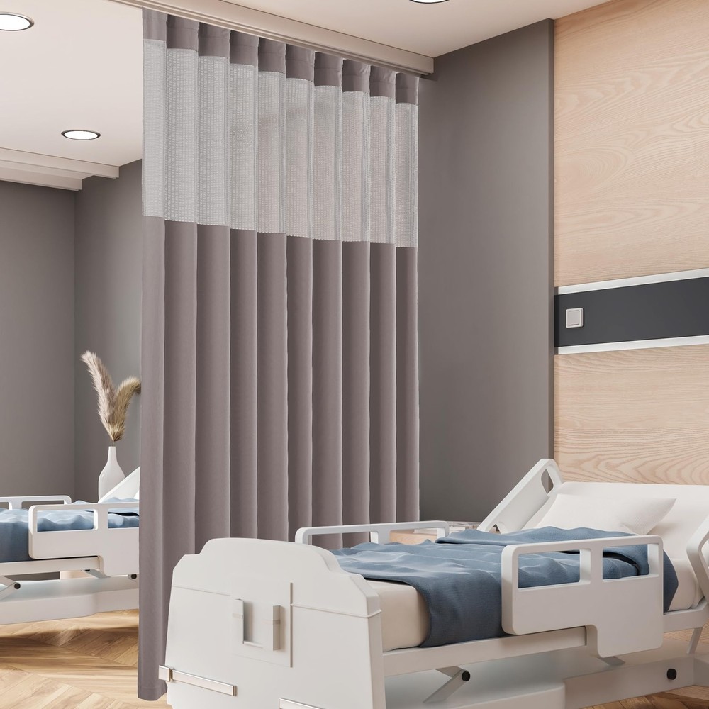 Inherent Flame Retardant Hospital Curtains with Grommet, Cubicle Curtains Div...