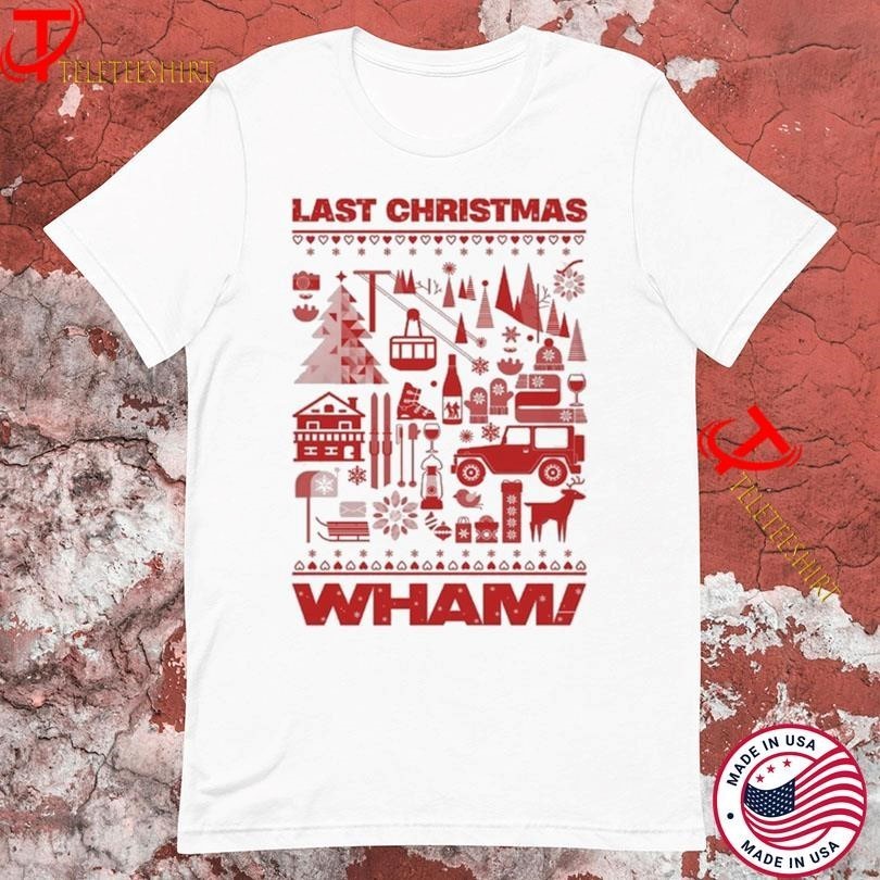 Wham Last Christmas T-shirt Short Sleeve All Sizes S to 5XL BO2228