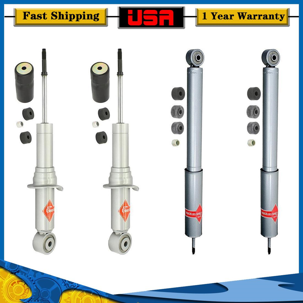 KYB Heavy Duty Shocks For 99 to 06 TOYOTA TUNDRA 2WD 4WD 4x4 TRD 551119 KG54335