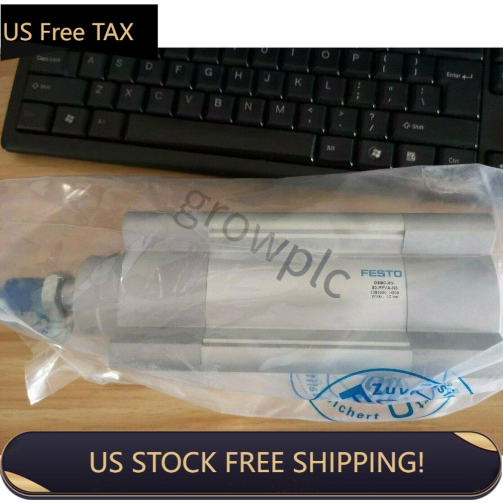 US FREE TAX New Festo DSBC-63-50-PPVA-N3 1383580 ISO cylinder