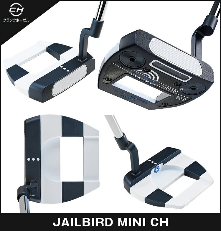 ODYSSEY AI-ONE JAILBIRD MINI CH Putter 33in Stroke Lab 90 Steel HC New