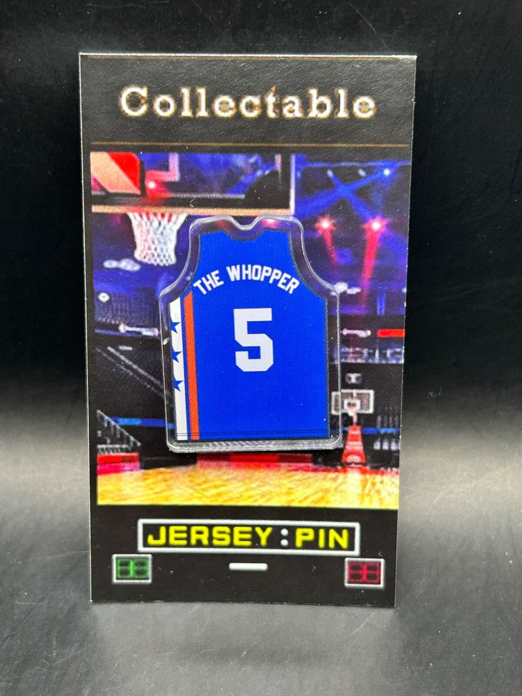 Brooklyn Nets ABA Billy Paultz Collectible Jersey Lapel Pin Free Shipping  