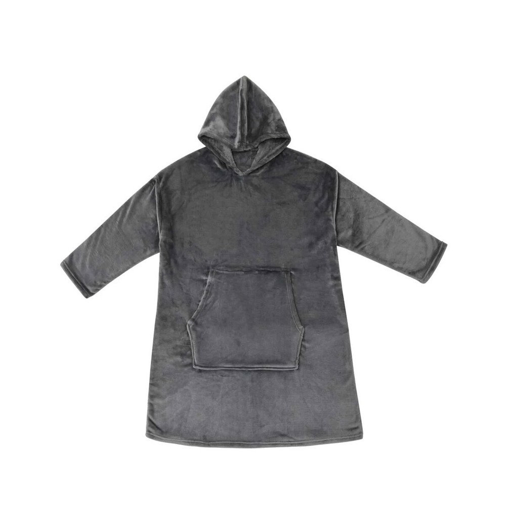 Grey Super Soft Hooded Blanket from Accessorize for Ultimate Comfort