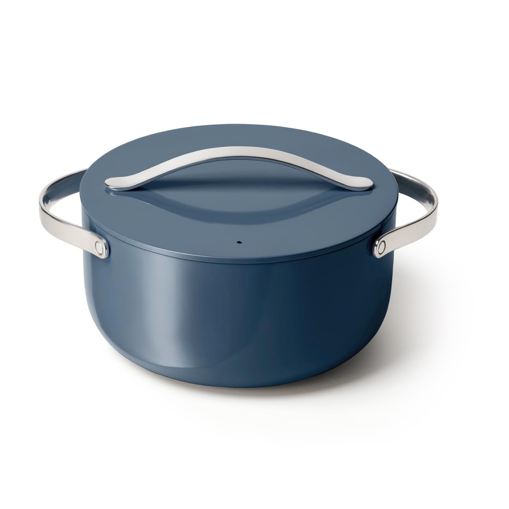 Nonstick Ceramic Dutch Oven 6.5 Quart with Lid 10.5 Inch PTFE-Free